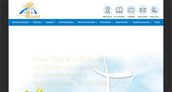 Desktop Screenshot of diocesenicolet.qc.ca